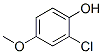 2-Chloro-4-methoxyphenol Structure,18113-03-6Structure