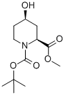 (2S,4r)-1-tert-butyl2-methyl4-hydroxypiperidine-1,2-dicarboxylate Structure,181269-87-4Structure