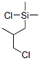 3-Chloroisobutyldimethylchlorosilane Structure,18145-83-0Structure