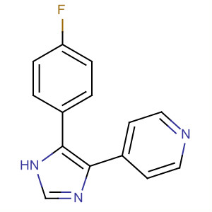 4-(4-Fluorophenyl)-5-(pyridin-4-yl)-1h-imidazole Structure,181630-93-3Structure