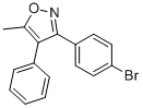 3-(4-Bromophenyl)-5-methyl-4-phenylisoxazole Structure,181697-19-8Structure