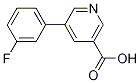 5-(3-氟苯基)-3-吡啶羧酸结构式_181705-88-4结构式