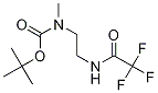 甲基(2-(2,2,2-三氟乙酰氨基)乙基)氨基甲酸叔丁酯结构式_181761-60-4结构式