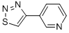 3-[1,2,3]Thiadiazol-4-yl-pyridine Structure,18212-27-6Structure