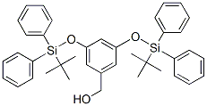 3,5-Bis(tert-butyldiphenylsilyloxy)benzyl alcohol Structure,182250-70-0Structure