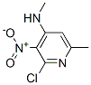 2-Chloro-N,6-dimethyl-3-nitropyridin-4-amine Structure,182257-03-0Structure