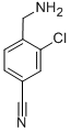 2-Chloro-4-cyanobenzylamine hydrochloride Structure,182292-05-3Structure