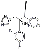 外消旋5-去氟伏立康唑结构式_182369-73-9结构式