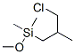 3-Chloroisobutyldimethylmethoxysilane Structure,18244-08-1Structure