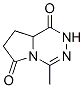 (9CI)-8,8a-二氢-4-甲基吡咯并[1,2-d][1,2,4]三嗪-1,6(2H,7H)-二酮结构式_182482-39-9结构式