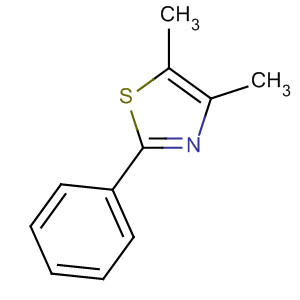 4,5-Dimethyl-2-phenylthiazole Structure,1826-24-0Structure