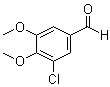 3-Chloro-4,5-dimethoxybenzaldehyde Structure,18268-68-3Structure