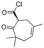 3-Cycloheptene-1-carbonyl chloride, 3,6,6-trimethyl-7-oxo-, (s)-(9ci) Structure,182695-00-7Structure