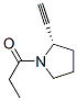 (S)-(9CI)-2-乙炔-1-(1-氧代丙基)-吡咯烷结构式_182754-33-2结构式