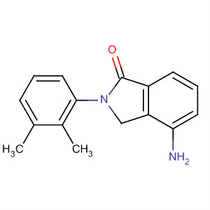 4-氨基-2-(2,3-二甲基苯基)异吲哚啉-1-酮结构式_183270-22-6结构式