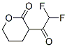 (+)-(9ci)-3-(二氟乙酰基)四氢-2H-吡喃-2-酮结构式_183279-72-3结构式