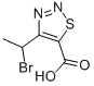 1,2,3-Thiadiazole-5-carboxylic acid, 4-(1-bromoethyl)- Structure,183303-65-3Structure