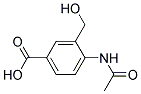 (9ci)-4-(乙酰基氨基)-3-(羟基甲基)-苯甲酸结构式_183430-33-3结构式