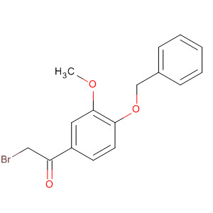 4-(苄氧基)-3-甲氧基苯甲酰甲基溴化物结构式_1835-12-7结构式