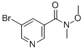 5-Bromo-n-methoxy-n-methylnicotinamide Structure,183608-47-1Structure