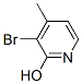 2-Hydroxy-3-bromo-4-methylpyridine Structure