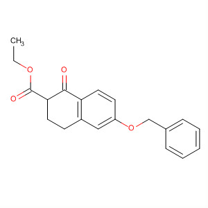 Ethyl 6-benzyloxy-1-oxo-2,3,4-trihydro-2-naphthalenecarboxylate Structure,183798-79-0Structure