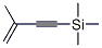 2-Methyl-4-trimethylsilyl-1-buten-3-yne Structure,18387-60-5Structure