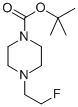 1-Piperazinecarboxylic acid, 4-(2-fluoroethyl)-, 1,1-dimethylethyl ester Structure,184042-58-8Structure