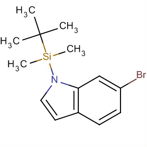 6-Bromo-1-(tert-butyl dimethylsilyl)indole Structure,184637-11-4Structure