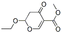 (9ci)-2-乙氧基-3,4-二氢-4-氧代-2H-吡喃-5-羧酸甲酯结构式_184719-42-4结构式