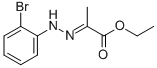 (E)-ethyl 2-(2-(2-bromophenyl)hydrazono)propanoate Structure,18474-55-0Structure