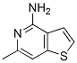 Thieno[3,2-c]pyridin-4-amine, 6-methyl- (9ci) Structure,184913-08-4Structure