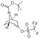 (1R,5S)-Tert-Butyl 3-(trifluoromethylsulfonyloxy)-8-azabicyclo[3.2.1]oct-2-ene-8-carboxylate Structure,185099-68-7Structure