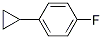 1-Cyclopropyl-4-fluorobenzene Structure,18511-60-9Structure