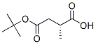 (R)-2-甲基琥珀酸 4-叔丁酯结构式_185836-75-3结构式