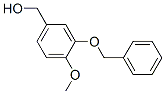 3-Benzyloxy-4-methoxybenzyl alcohol Structure,1860-60-2Structure