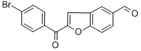 2-(4-Bromobenzoyl)-1-benzofuran-5-carbaldehyde Structure,186093-87-8Structure