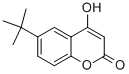 6-Tert-butyl-4-hydroxy-2h-chromen-2-one Structure,186255-65-2Structure