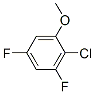 2-Chloro-3,5-difluoroanisole Structure,18627-23-1Structure