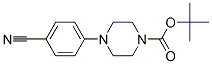 Tert-Butyl 4-(4-cyanophenyl)tetrahydro-1(2H)-pyrazinecarboxylate Structure,186650-98-6Structure