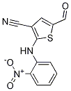 5-Formyl-2-[(2-nitrophenyl)amino]-3-cyanothiophene Structure,186792-87-0Structure