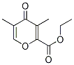 3,5-Dimethyl-2-(ethoxycarbonyl)-4-pyrone Structure,187222-13-5Structure