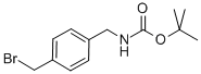 Tert-butyl 4-(bromomethyl)benzylcarbamate Structure,187283-17-6Structure