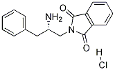 (S)-2-(2-amino-3-phenylpropyl)isoindoline-1,3-dione (hydrochloride) Structure,187526-95-0Structure