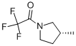 (R)-(9CI)-3-甲基-1-(三氟乙酰基)-吡咯烷结构式_187670-58-2结构式