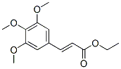 3,4,5-Trimethoxycinnamic acid ethyl ester Structure,1878-29-1Structure