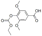 4-Ethoxycarbonyloxy-3,5-dimethoxybenzoic acid Structure,18780-67-1Structure