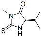 4-Imidazolidinone,3-methyl-5-(1-methylethyl)-2-thioxo-,(r)-(9ci) Structure,188023-94-1Structure