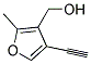 3-Furanmethanol, 4-ethynyl-2-methyl-(9ci) Structure,188409-06-5Structure