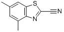 2-Benzothiazolecarbonitrile,4,6-dimethyl-(9ci) Structure,188672-77-7Structure